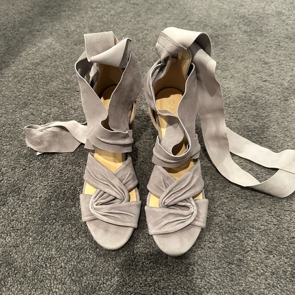 Raye lace up heels